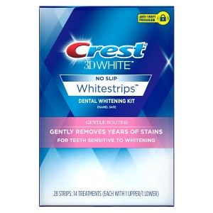 แผ่นฟอกฟันขาว Crest 3D White Gentle Routine