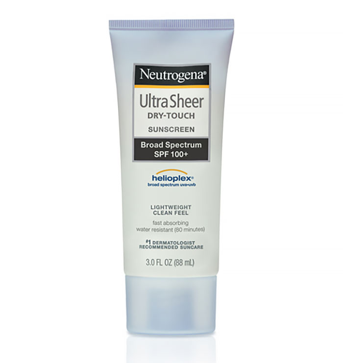 ครีมกันแดด Neutrogena Ultra Sheer Dry Touch SPF 100