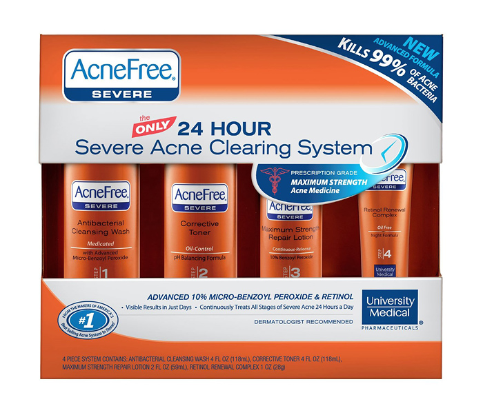 ครีมรักษาสิว AcneFree Severe Acne System