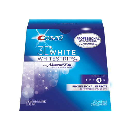 แผ่นฟอกฟันขาว Crest 3D White Professional Effects